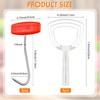 4 Pcs Bone Dust Scraper and 2 Pcs Meat Hooks