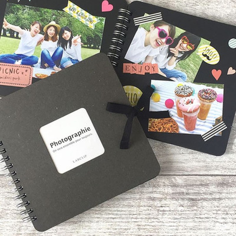 Laboclip Scrapbook Square Black SCSQ01-BK