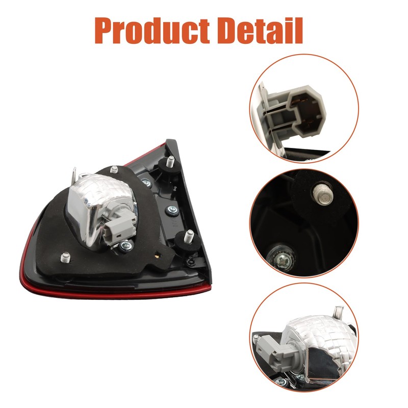 labwork Left Inner Tail Light Replacement for Nissan Altima SR