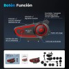 Gearelec Dk02 Audífonos Para Casco De Motos 2800mAh Bluetooth5.2 Impermeables