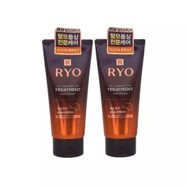 Rye 려 탈모증상케어 9EX 자양윤모 모근강화 트리트먼트 330ml (1개+1개)2입 Hair Loss Care 9EX Scalp Strengthening Treatment 330ml (2pcs)