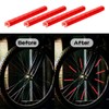 Lotsdonxia 48PCS High-Visibility Nighttime Cycling Accessories: Reflective Wheel Lights with