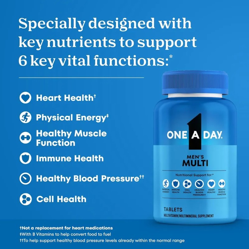 One A Day Men's Multivitamínico Completo Hombres 200 Tabs