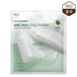 Dr.G Red Blemish Hyal Cica Cooling Gel Mask Set of 10 / 닥터지 레드 블레미쉬 히알 시카 쿨링 겔 마스크 10매 세트