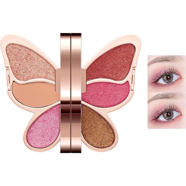 Eyeshadow Palette, Eye Shadow Mini Multi Palette, Eye Palette, 6