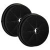 vhbw 2 x activated carbon filters compatible with Beko BNO