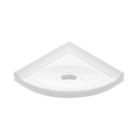 5 inch Shower Caddy Soap Dish - Matte Bright White Soap Tray Bathroom Shelf Metro Lugged for New Construction