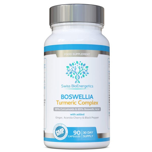 Boswellia & Turmeric Complex – 90 Capsules – Super High