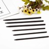 10 bastoncini per capelli in legno, bacchette per capelli cinesi
