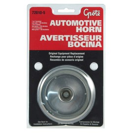 Grote AUTOMOTIVE HORN, ELECTRIC, IMPORT, HIGH, RETAIL PACK (72010-5)