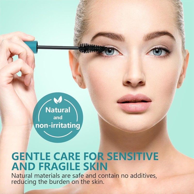 Lash Extension Mascara, Volumizing and Lengthening, Smudge-Proof, Waterproof, Long Wear,