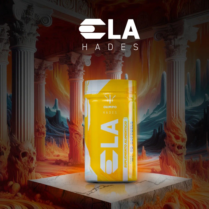 CLA Hades Olimpo, Acido Linoleico Conjugado 90 Cápsulas Blandas 1000mg