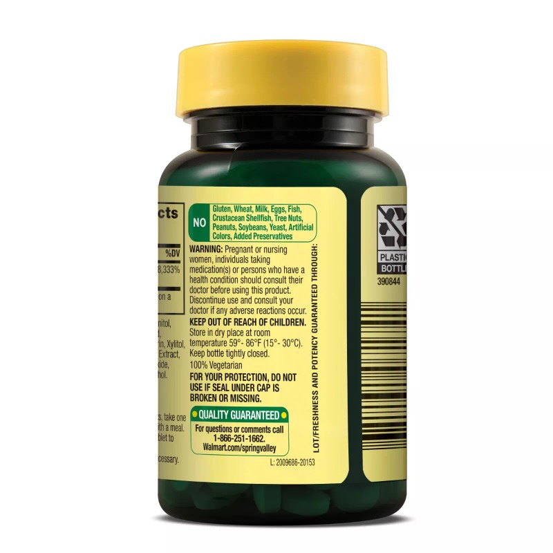 Spring Valley Extra Strength Vitamin B12 Metabolism 5000 mcg, 45