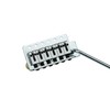 Guyker Guitar Tremolo Bridge with Brass Roller Saddle String Space