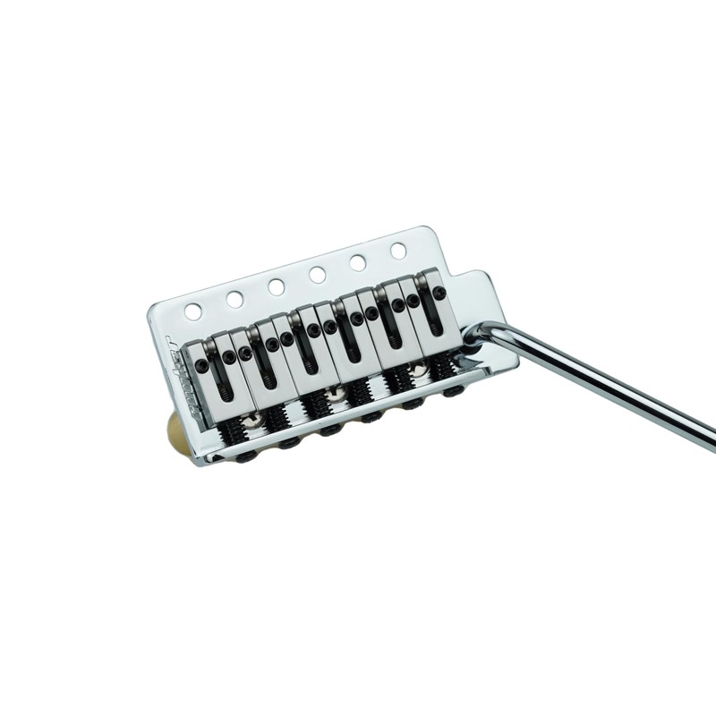 Guyker Guitar Tremolo Bridge with Brass Roller Saddle String Space