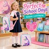 CCJPX 16" Mermaid Backpack for Girls, 3Pcs Kids Sequin Bookbag
