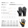 LOKZEER Mens Winter Gloves: Touchscreen Thermal Gloves Nappa Leather Warm