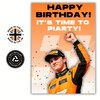 Oscar Piastri Birthday Card - F1 Racing Driver Design -