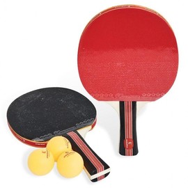 I Wanna Shake 3.0 Table Tennis Racket (Dual-Sided, Ball Included) Table Tennis Racket