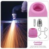 TOPPERFUN 26Pcs Plasma Cutting Torch Consumables, Nozzle Cutting Torch Nozzle