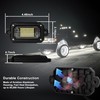 ALIGZ 8PCS 6500K Pure White Rock Lights, 60-LED 1800LM Super
