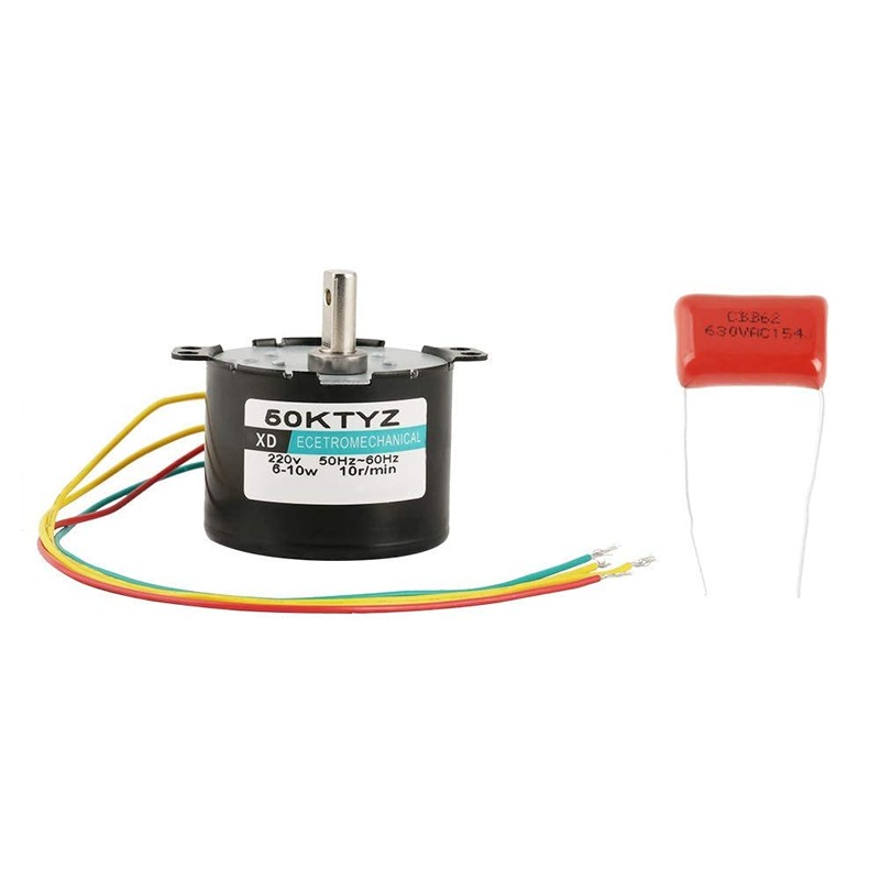 50KTYZ AC 220V 6-10w Miniature Permanent Magnet Synchronous Motor CW/CCW