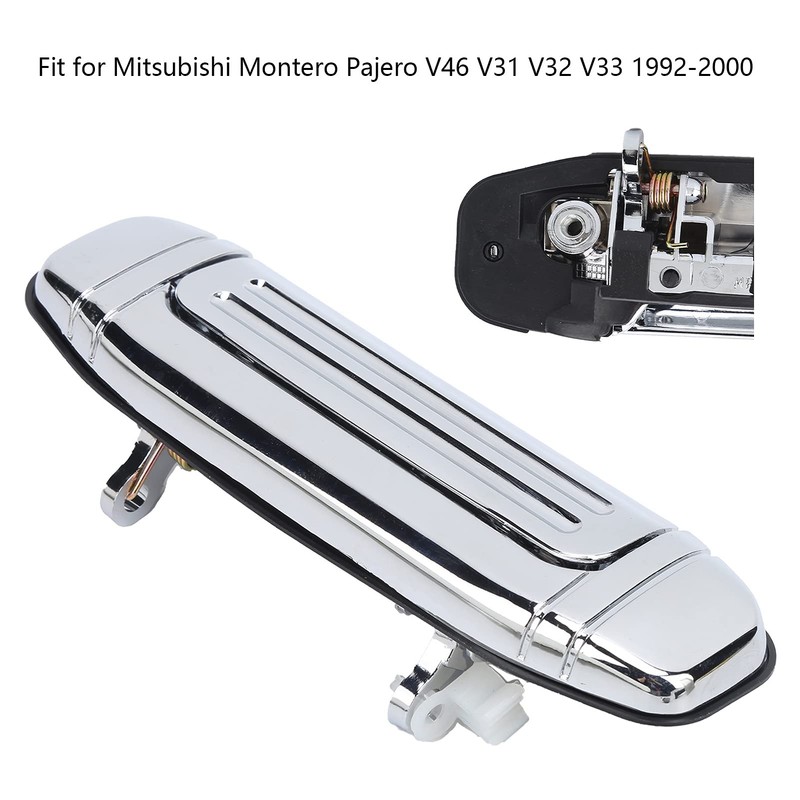 Akozon Car Door Handle, Door Outer Handle Car Exterior Door