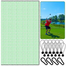 Golf Net,10Ft,15Ft,20Ft,25Ft,30Ft Golf Practice Net,Golf Hitting Net Perfect for Backyard and Indoor Usage – Practice Golf Anytime, Anywhere (15 x 20 FT, Green)