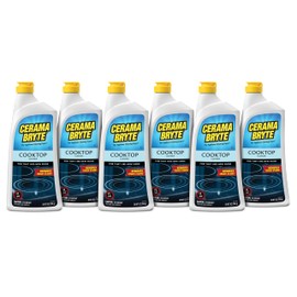 Cerama Bryte Removes Tough Stains Cooktop and Stove Top Cleaner for Glass - Ceramic Surfaces, 6-28 oz