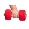 WOD Toys® Baby Dumbbell Plush Dumbell with Rattle & Sensory