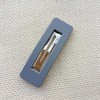 Gray Side Square Snap Clip for Hair Fixing and Grooming / 헤어 머리카락 고정 정리 사이드 사각 똑딱핀 그레이