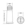 DiCUNO E26 to E26 Base Extension Adapter, E26 Extension Socket,