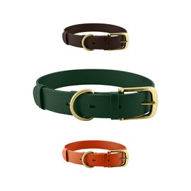 Tuff Pupper Classic Heavy Duty Dog Collar | 10x Stronger Than Leather | 100% Waterproof & Odor Proof Dog Collar | Tough Rust-Proof All Metal Hardware Small (12-15" Neck)