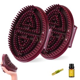 2PCS Meridian Brush Massage Brush, Beauty Salon Professional Custom Meridian Brush, Full Bodys Relaxation Comb Massage Tools