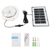 Solar Ceiling Light High Brightness 50LED Timing Solar Shed Lamp