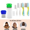10 Pieces Hair Nit Combs Remove Head Nits Fine Tooth