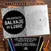 Libro para Colorear Mandalas Antiestrés Manifiesto PODER ANIMAL, Relajación y
