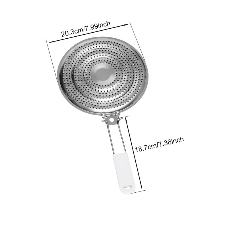 Heat Diffuser Plate,Double Layers Stainless Steel Gas and Electric Stove