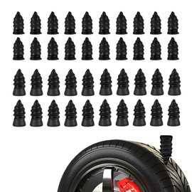 40 Piece Tyre Repair Kit Rubber Nails, Tyre Repair Screws, Tire Repair Rubber Nails for Quick and Easy Puncture Repair（20M+20L）