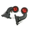 2 x LED Rubber Side Light 12 V 24 V