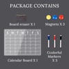 Magnetic Fridge Calendar | Fridge Planner | Magnetic Planner |