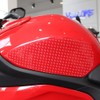 Samcos Motorcycle Tank Pad Black/Transparent Left and Right Set Knee