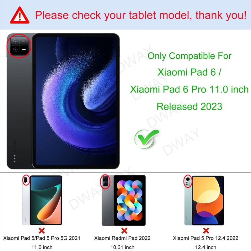 DWaybox Case for Xiaomi Pad 6 / Pad 6 Pro