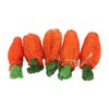 Rabbit Loofah Carrot Toys Natural Funny Teeth Grinding Bite Resistance