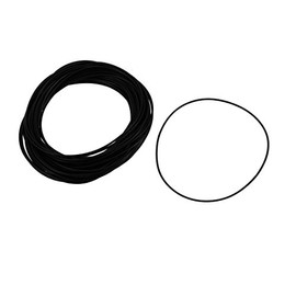 sourcing map Pack of 50 O Ring Sealing Rings Rubber Seal 60 mm AD 58 mm ID 1 mm Nitrile Rubber NBR Washer Seal Kit for Sealing Elements Tap Connector Repair Car