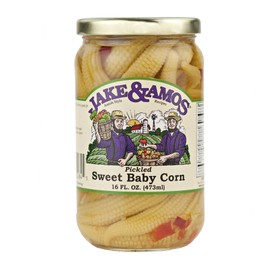 Jake & Amos® Pickled Sweet Baby Corn 16 oz. (3 Jars)