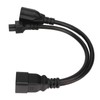 IEC320 C20 to IEC320 C5 5 15R Power Cord Male