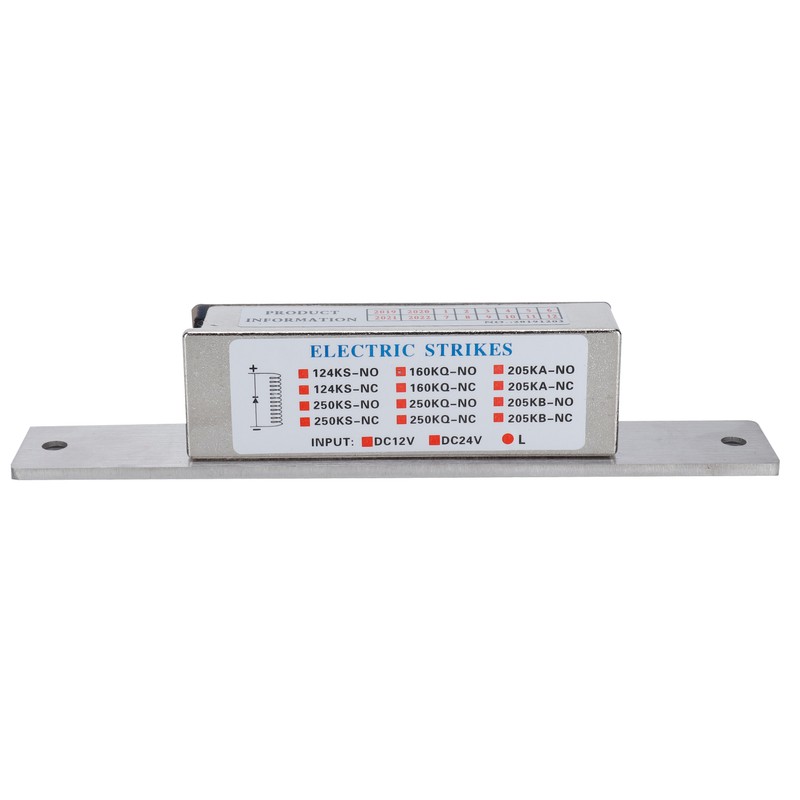 12V Cathode Lock Narrow Door Frame Electric Strike Household Lock