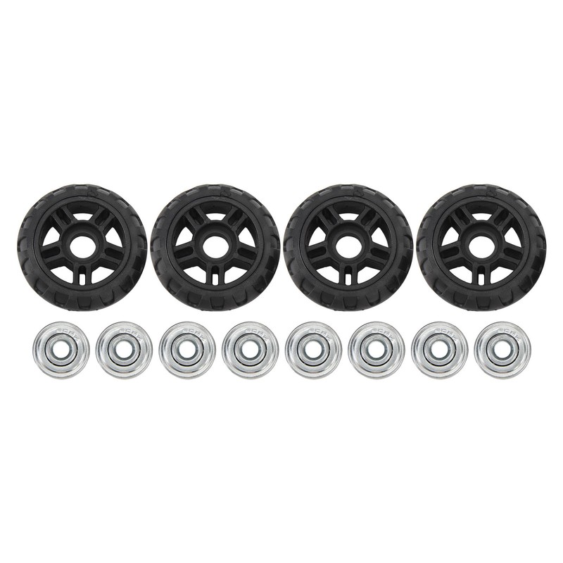 4Pcs Luggage Swivel Wheels Low Noise Sturdy Lightweight Heat Insulation