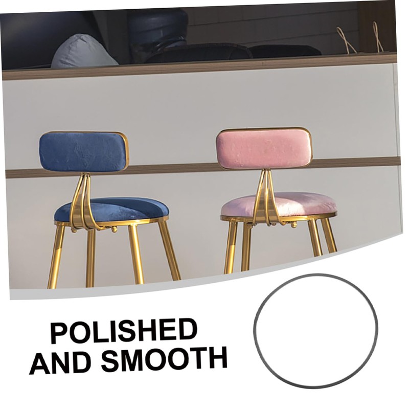 Sosoport 9pcs Bar Stool Floor Protectors Super-Slip Rubber Ring for
